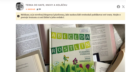 Abeceda rostlin – vtipné básničky o písmenkách a kytkách pro nejmenší čtenáře